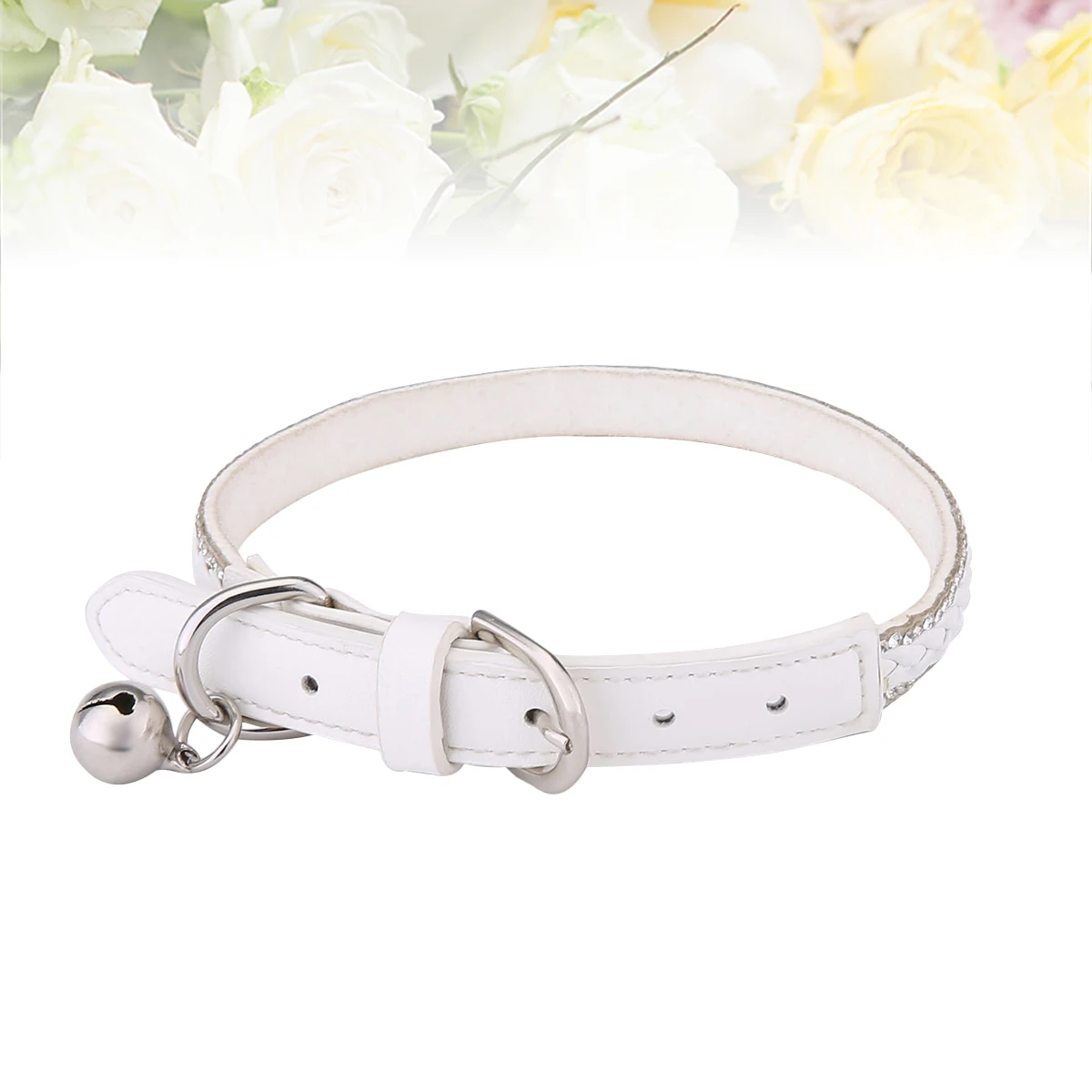 2Pcs Adjustable Pet Bell Neckchain Bell Design White Color Dog Kitten Medium Size Pet Necklace Christmas Supply
2Pcs Adjustable Pet Bell Neckchain Bell Design White Color Dog Kitten Medium Size Pet Necklace Christmas Supply