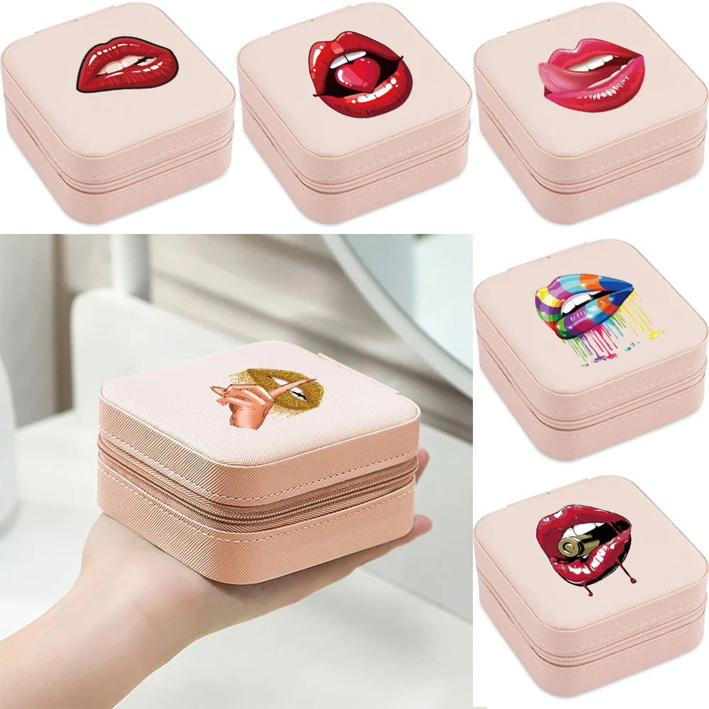 Jewelry Box Zipper Double Storage Bag 2024 Travel Ring Earrings Organization Mouth Pattern Printed Large Flap Leather Double Box
Jewelry Box Zipper Double Storage Bag 2024 Travel Ring Earrings Organization Mouth Pattern Printed Large Flap Leather Double Box