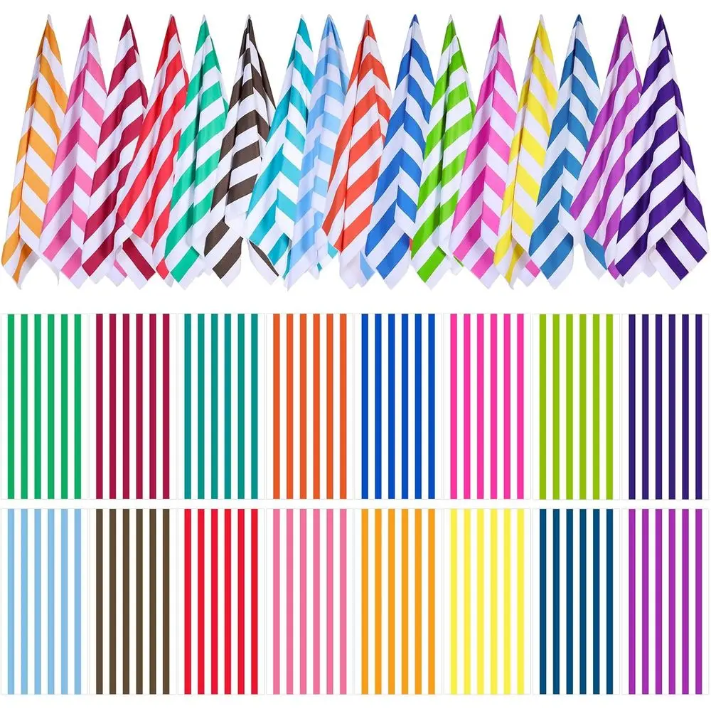 Bulk Oversized 59x28in Beach Towels Set - Quick Dry, Large Pool Towels for Men & Women, Travel & Bath
Bulk Oversized 59x28in Beach Towels Set - Quick Dry, Large Pool Towels for Men & Women, Travel & Bath