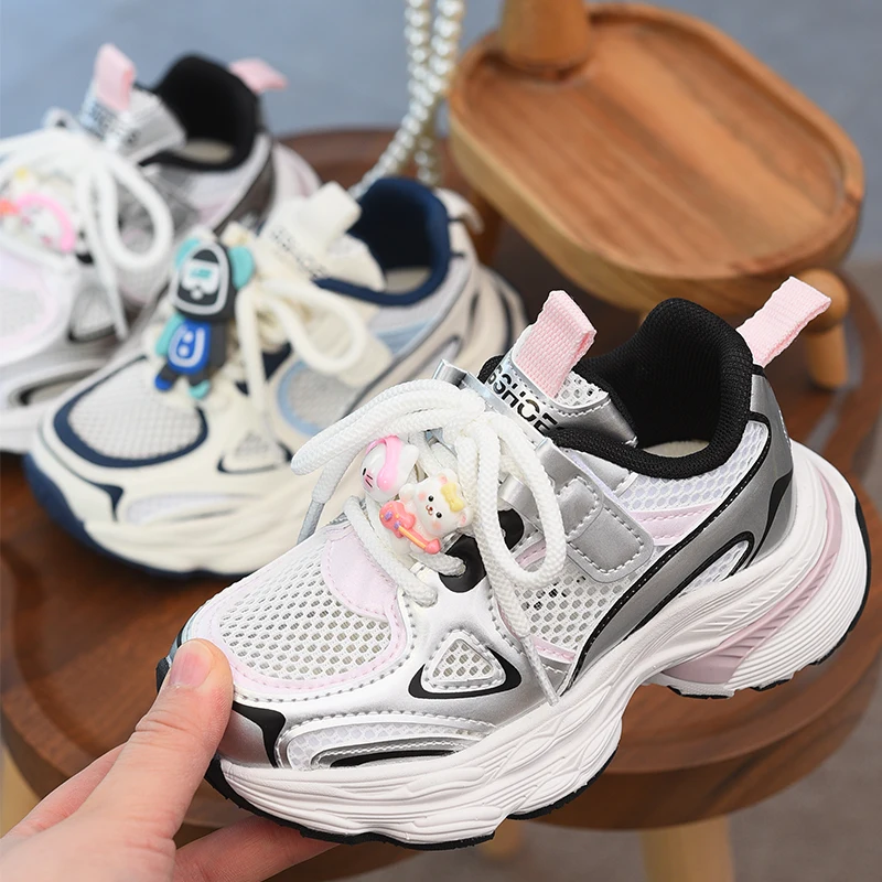 Children's Sports Shoes, Lightweight and Breathable Mesh Shoes, Fashionable Dad Shoes, 2025 Spring and Summer New Mesh Shoes for Boys and Girls
Children's Sports Shoes, Lightweight and Breathable Mesh Shoes, Fashionable Dad Shoes, 2025 Spring and Summer New Mesh Shoes for Boys and Girls