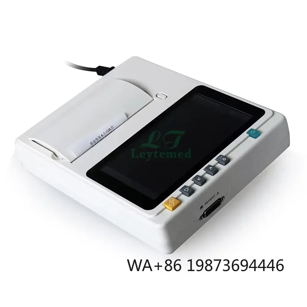 12 Lead Holter Portable ECG Machine Clinic Cardiac Monitor
12 Lead Holter Portable ECG Machine Clinic Cardiac Monitor