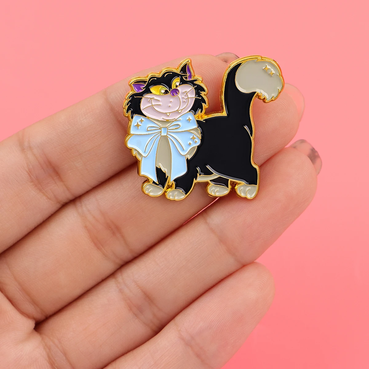 Funny Black Cat Enamel Pins Cartoon Animal Brooches Badge Lapel Pin For Backpack Clothes Accessories Jewelry Birthday Gifts
Funny Black Cat Enamel Pins Cartoon Animal Brooches Badge Lapel Pin For Backpack Clothes Accessories Jewelry Birthday Gifts
