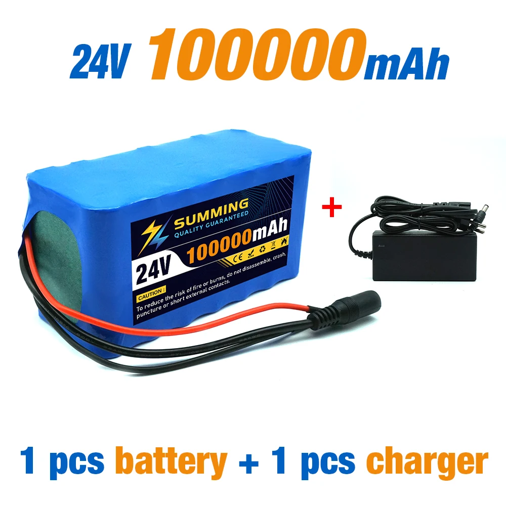 New 24V 100000mAh 7S3P 18650 Rechargeable Batteries 24V Lithium Battery Wheelchair Battery 7s3p Battery Pack for Bicycle+Charger
New 24V 100000mAh 7S3P 18650 Rechargeable Batteries 24V Lithium Battery Wheelchair Battery 7s3p Battery Pack for Bicycle+Charger