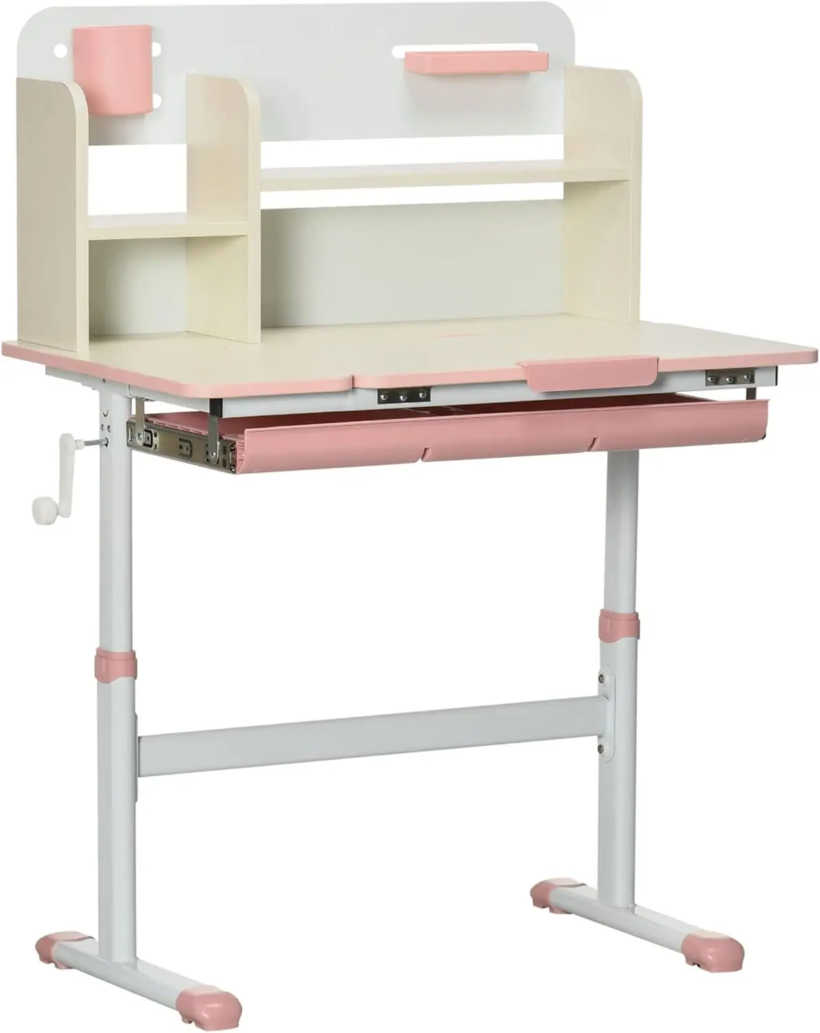 Wooden Kids Study Desk, Height Adjustable Children School Study Table, Student Writing Desk with Tilt Desktop
Wooden Kids Study Desk, Height Adjustable Children School Study Table, Student Writing Desk with Tilt Desktop