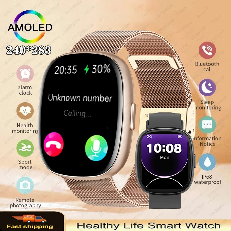 For Huawei Xiaomi Smart Watch Men Women 1.83-Inch HD AMOLED Full Touch Screen IP68 Waterproof Bluetooth Call SmartWatch 2024 New
For Huawei Xiaomi Smart Watch Men Women 1.83-Inch HD AMOLED Full Touch Screen IP68 Waterproof Bluetooth Call SmartWatch 2024 New