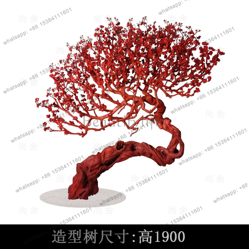 simulation red modeling tree plum blossom landscape tree indoor green plant landscaping fake tree floor ornament
simulation red modeling tree plum blossom landscape tree indoor green plant landscaping fake tree floor ornament