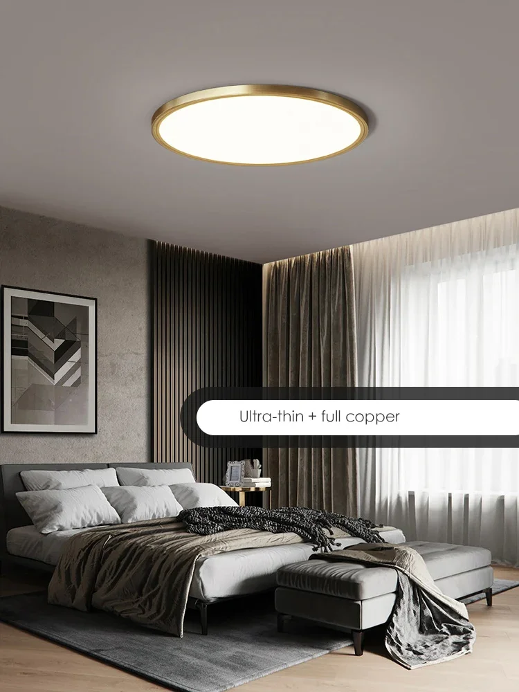 2025 All Copper Thin Copper Ceiling Lamp Modern Minimalist Room Lamp Aisle Corridor Ceiling Light
2025 All Copper Thin Copper Ceiling Lamp Modern Minimalist Room Lamp Aisle Corridor Ceiling Light