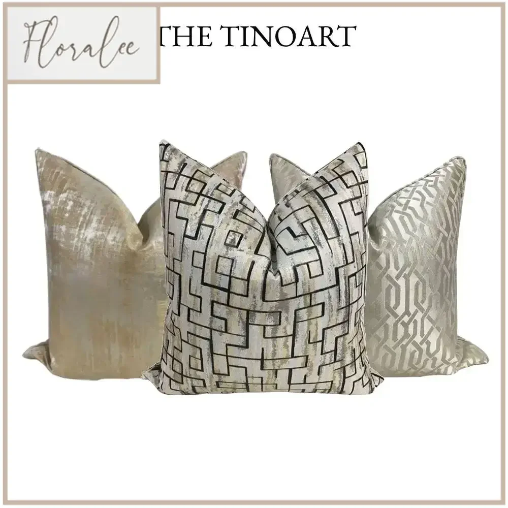 Black And Gold Geometric Throw Pillow Cover Luxury Jacquard Pillow Case 100% Polyester Cushion Cover For Sofa 20x20 18x18
Black And Gold Geometric Throw Pillow Cover Luxury Jacquard Pillow Case 100% Polyester Cushion Cover For Sofa 20x20 18x18