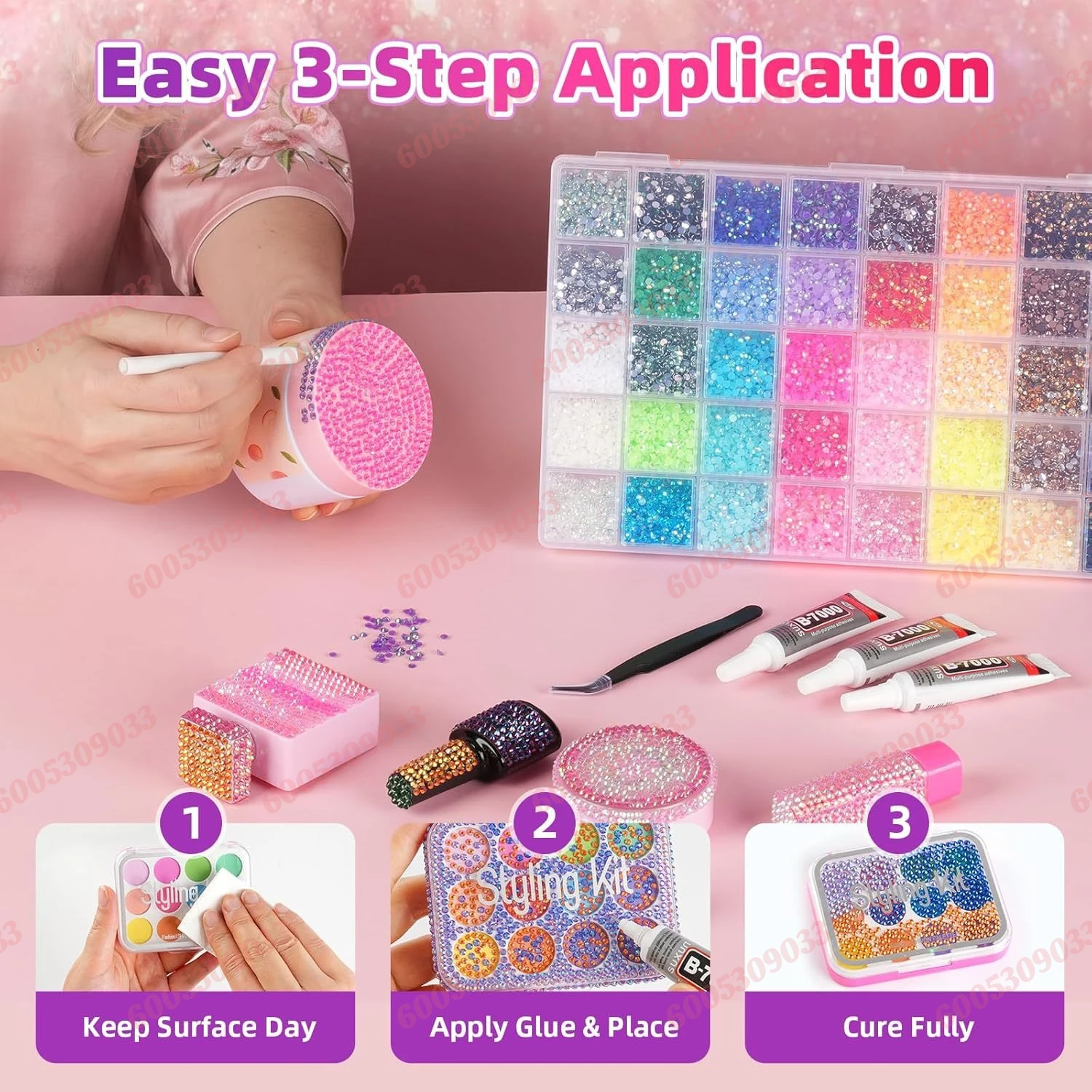 Multi Color Flat Jelly Resin DIY Rhinestones Bedazzling Kit For Headphone, Garment & Daily Ornament Decoration
Multi Color Flat Jelly Resin DIY Rhinestones Bedazzling Kit For Headphone, Garment & Daily Ornament Decoration