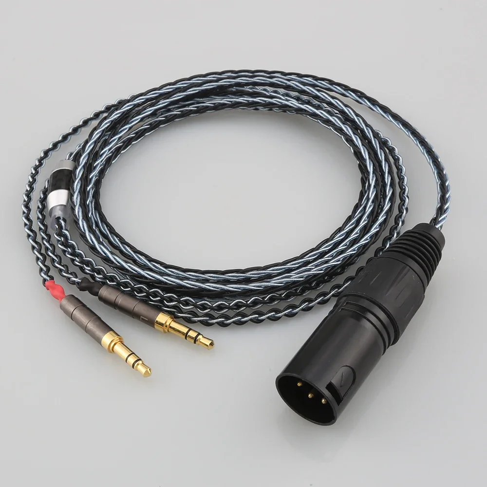8 Core Earphone Cable For Denon AH-D600 D7100 Hifiman Sundara Ananda HE1000se HE6se DEVA he400se Arya He-35x Edition XS
8 Core Earphone Cable For Denon AH-D600 D7100 Hifiman Sundara Ananda HE1000se HE6se DEVA he400se Arya He-35x Edition XS