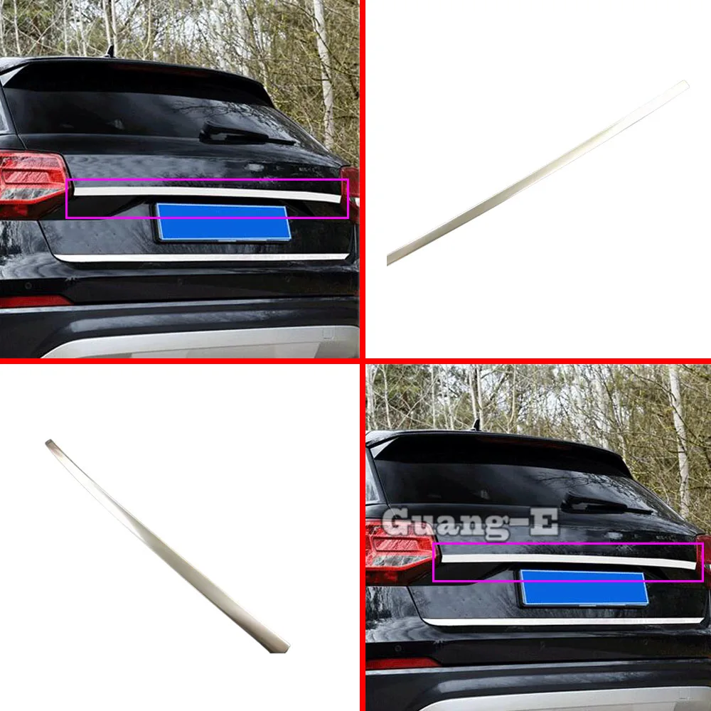 Car Stainless Steel Rear License Plate Door Bottom Tailgate Frame Plate Trim Lamp Trunk For Audi Q2 Q2L 2018 2019 2020 2021 2022
Car Stainless Steel Rear License Plate Door Bottom Tailgate Frame Plate Trim Lamp Trunk For Audi Q2 Q2L 2018 2019 2020 2021 2022