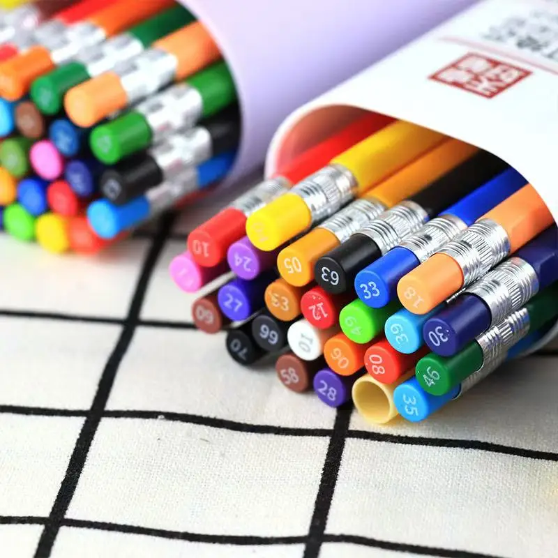 12/24/36Colors Automatic Pencil Colored Lead Smooth Writing School Office Sketching Painting Writing Stationery Supplies
12/24/36Colors Automatic Pencil Colored Lead Smooth Writing School Office Sketching Painting Writing Stationery Supplies