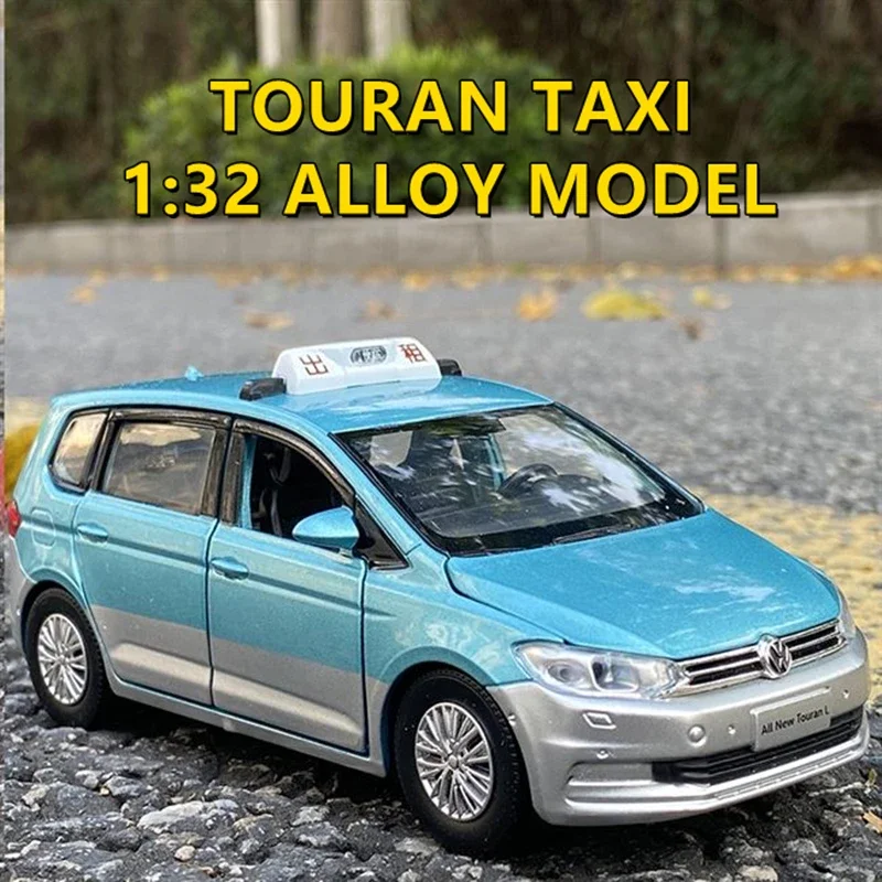 Модель автомобиля Volkswagen Touran Taxi из сплава, металлическая игрушка, модель такси, имитация звука и искусственных коллекций, подарки, 1/32
Модель автомобиля Volkswagen Touran Taxi из сплава, металлическая игрушка, модель такси, имитация звука и искусственных коллекций, подарки, 1/32