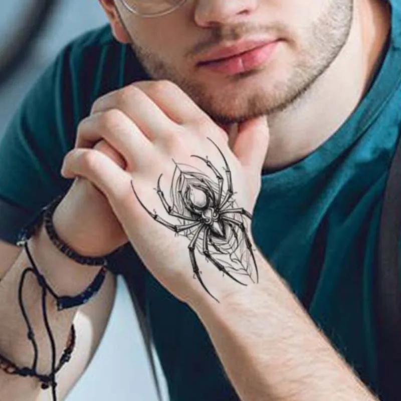 Long-lasting waterproof temporary tattoo stickers simulated non-reflective spider pattern fake tattoos for men and women
Long-lasting waterproof temporary tattoo stickers simulated non-reflective spider pattern fake tattoos for men and women