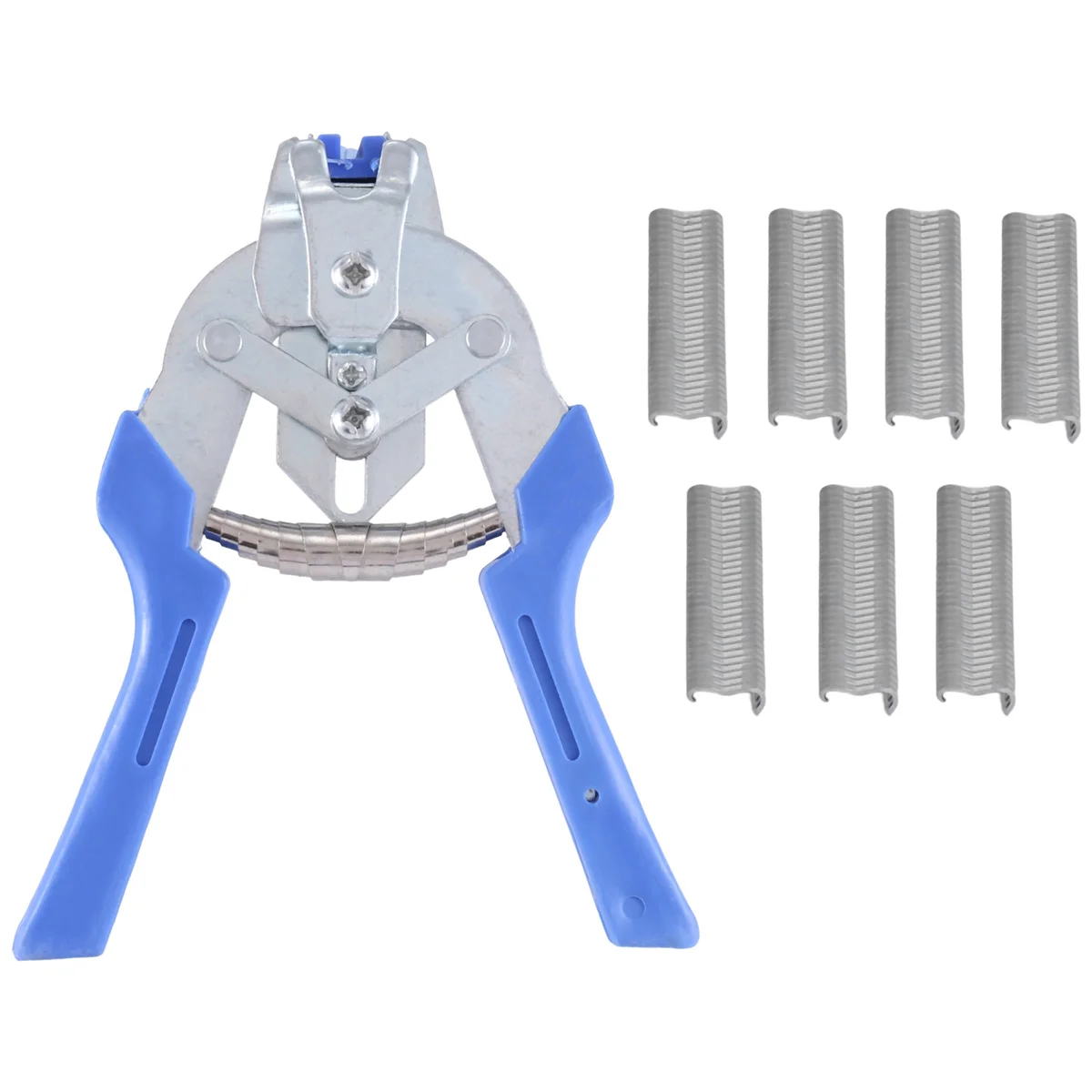 M Nail Ring Pliers Kit for Fence Fastening Upholstery Installation Rabbit Cage Repair Pliers 5 Boxes of 3000 Nails
M Nail Ring Pliers Kit for Fence Fastening Upholstery Installation Rabbit Cage Repair Pliers 5 Boxes of 3000 Nails