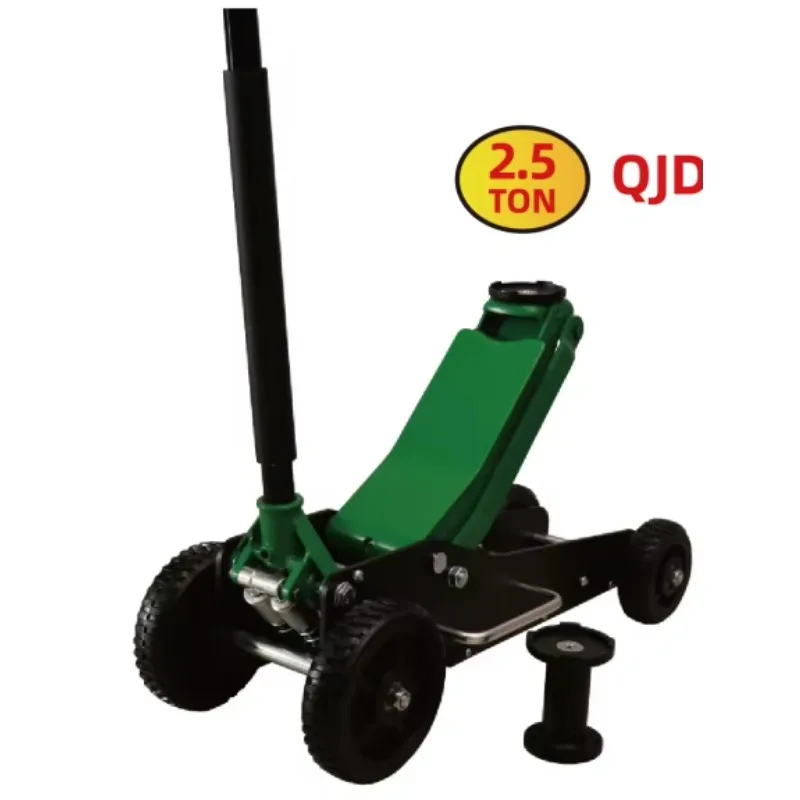 Hot Sale New Arrived 3 Ton Hydraulic Single Pump/double Pump Car Jack With With Offroad Wheels Horizontal Jack With Big Wheels
Hot Sale New Arrived 3 Ton Hydraulic Single Pump/double Pump Car Jack With With Offroad Wheels Horizontal Jack With Big Wheels