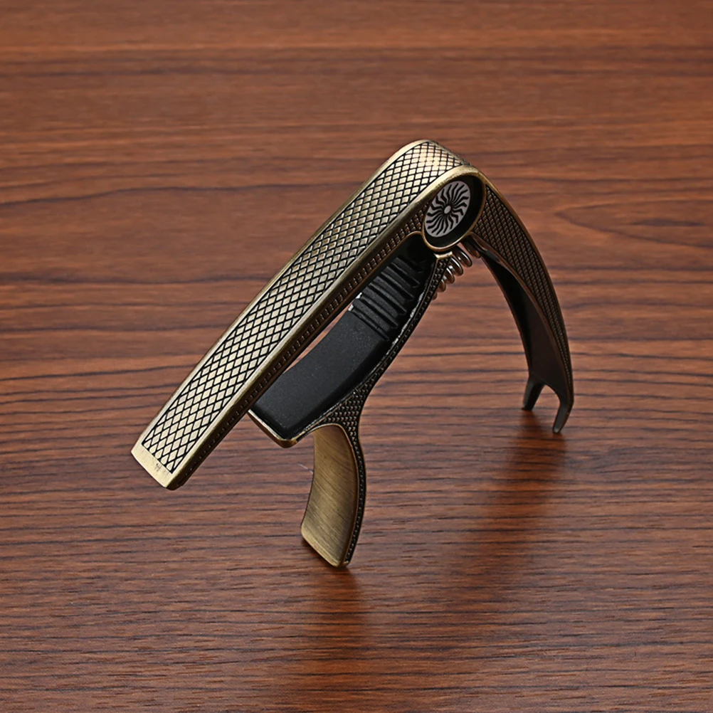 Guitar Clip Metal Tone Modified Clamp Portable Classical Guitar Exquisite Capo Electric Guitar Capo Guitar Tuning Accessory
Guitar Clip Metal Tone Modified Clamp Portable Classical Guitar Exquisite Capo Electric Guitar Capo Guitar Tuning Accessory