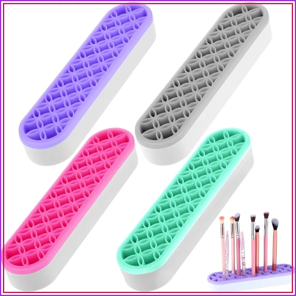 4 Pcs Silicone Makeup Brush Holder Multipurpose Cosmetic Organizer Desk Storage Box Beauty Tool
4 Pcs Silicone Makeup Brush Holder Multipurpose Cosmetic Organizer Desk Storage Box Beauty Tool