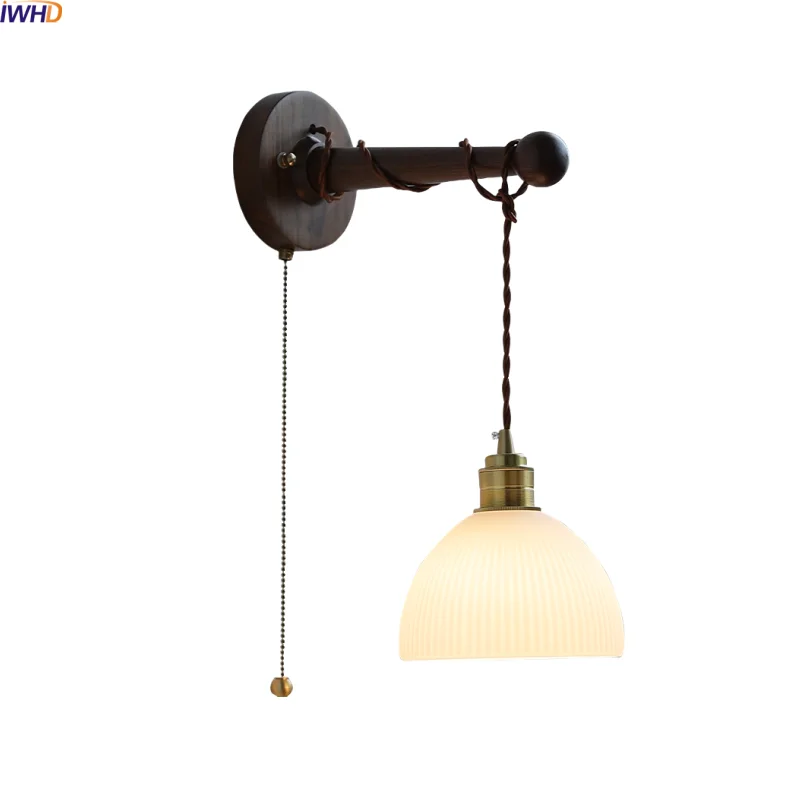 IWHD Bathroom Mirror LED Wall Lights Indoor With Switch 220v White Glass Wood Modern Wooden Reading Bedside Lamp Applique Murale
IWHD Bathroom Mirror LED Wall Lights Indoor With Switch 220v White Glass Wood Modern Wooden Reading Bedside Lamp Applique Murale