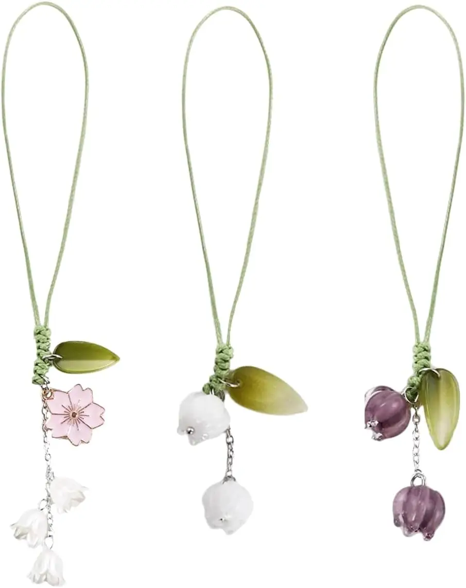 3 Pcs Tulip Flower Phone Charm, Stylish Accessory for Phone, Keychain, Bag, Wallet Decoration
3 Pcs Tulip Flower Phone Charm, Stylish Accessory for Phone, Keychain, Bag, Wallet Decoration