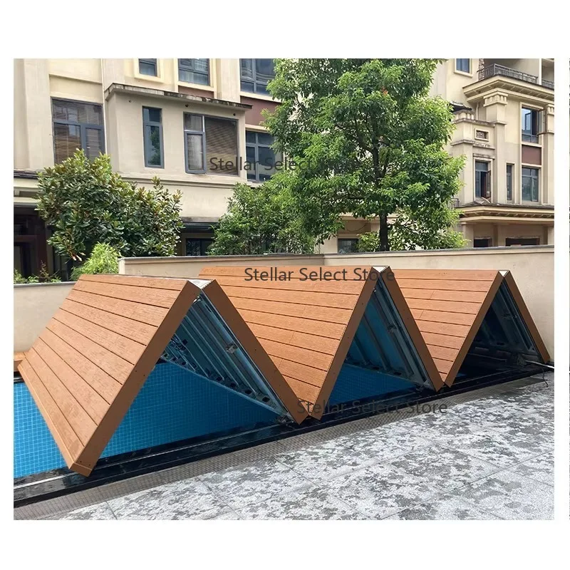 Water Crown Modern Type Folding Floor Automatic Deck Pool Cover Steel Structure Easy Install Automatic Pool Cover
Water Crown Modern Type Folding Floor Automatic Deck Pool Cover Steel Structure Easy Install Automatic Pool Cover
