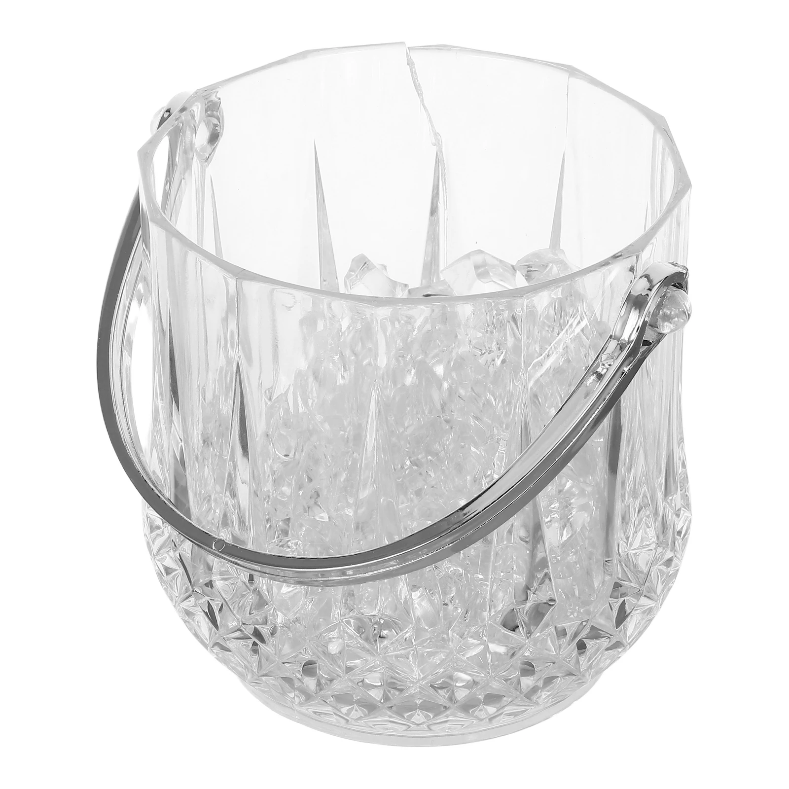 Portable Ice Bucket Acrylic Beverage Cooler Tub Restaurant Chiller High Transparency Lightweight Small Size for Picnics
Portable Ice Bucket Acrylic Beverage Cooler Tub Restaurant Chiller High Transparency Lightweight Small Size for Picnics