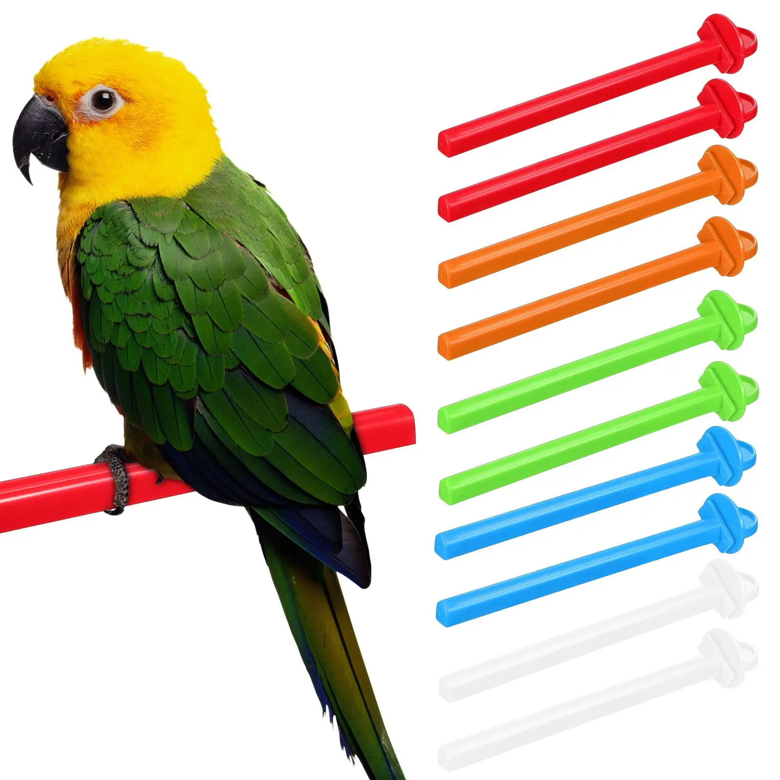 10 Pcs Bird Perches Parakeet Cage Accessories Perch Stand Washable Parrot Cage Accessories Shower Bird Shower Perch for Birds
10 Pcs Bird Perches Parakeet Cage Accessories Perch Stand Washable Parrot Cage Accessories Shower Bird Shower Perch for Birds
