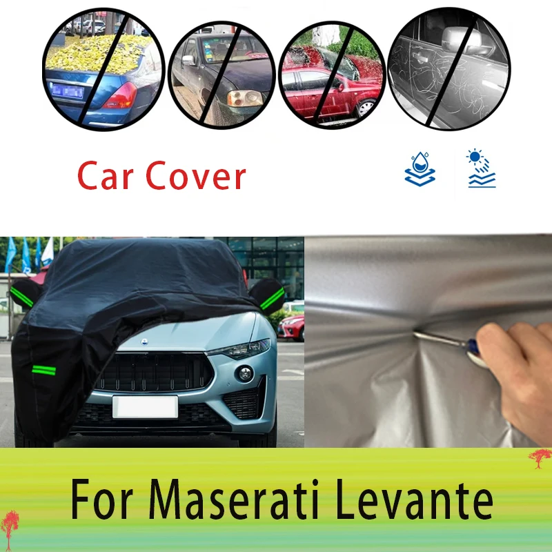 For Maserati Levante Outdoor Protection Full Car Covers Snow Cover Sunshade Waterproof Dustproof Exterior Car accessories
For Maserati Levante Outdoor Protection Full Car Covers Snow Cover Sunshade Waterproof Dustproof Exterior Car accessories