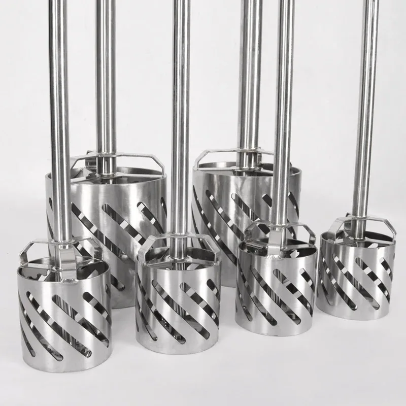 304/316 stainless steel integrated turbine agitator high shear dispersion emulsifying head powder and liquid mixing
304/316 stainless steel integrated turbine agitator high shear dispersion emulsifying head powder and liquid mixing