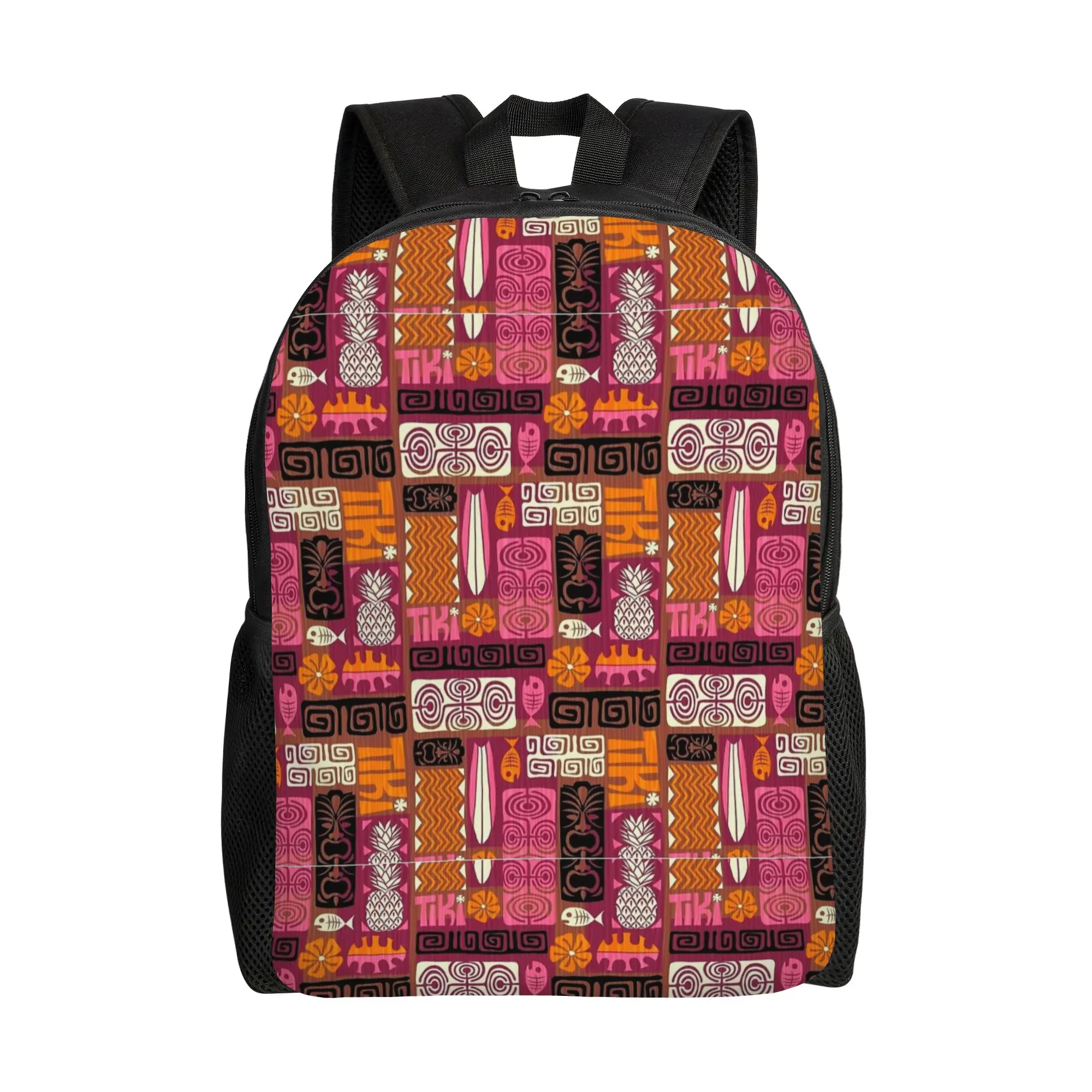 Retro Hawaii Tiki Colorful Tropical Tapa Print (2) Backpack Travel Backpacks Student Design Durable School Bags Pretty Rucksack
Retro Hawaii Tiki Colorful Tropical Tapa Print (2) Backpack Travel Backpacks Student Design Durable School Bags Pretty Rucksack
