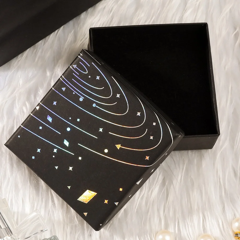 10Pcs Black Silver Jewelry Storage Organizer Cardboard Box for Women Rings Earrings Necklaces Classic Design Jewelry Storage Box
10Pcs Black Silver Jewelry Storage Organizer Cardboard Box for Women Rings Earrings Necklaces Classic Design Jewelry Storage Box