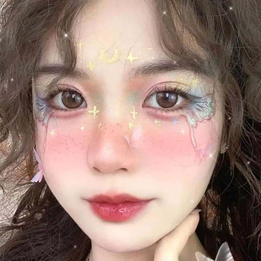 Eye Makeup Eye Makeup Sticker Waterproof Face Decorations Butterfly Tattoo Stickers Wrist Neck Face Tattoo Stickers Halloween
Eye Makeup Eye Makeup Sticker Waterproof Face Decorations Butterfly Tattoo Stickers Wrist Neck Face Tattoo Stickers Halloween