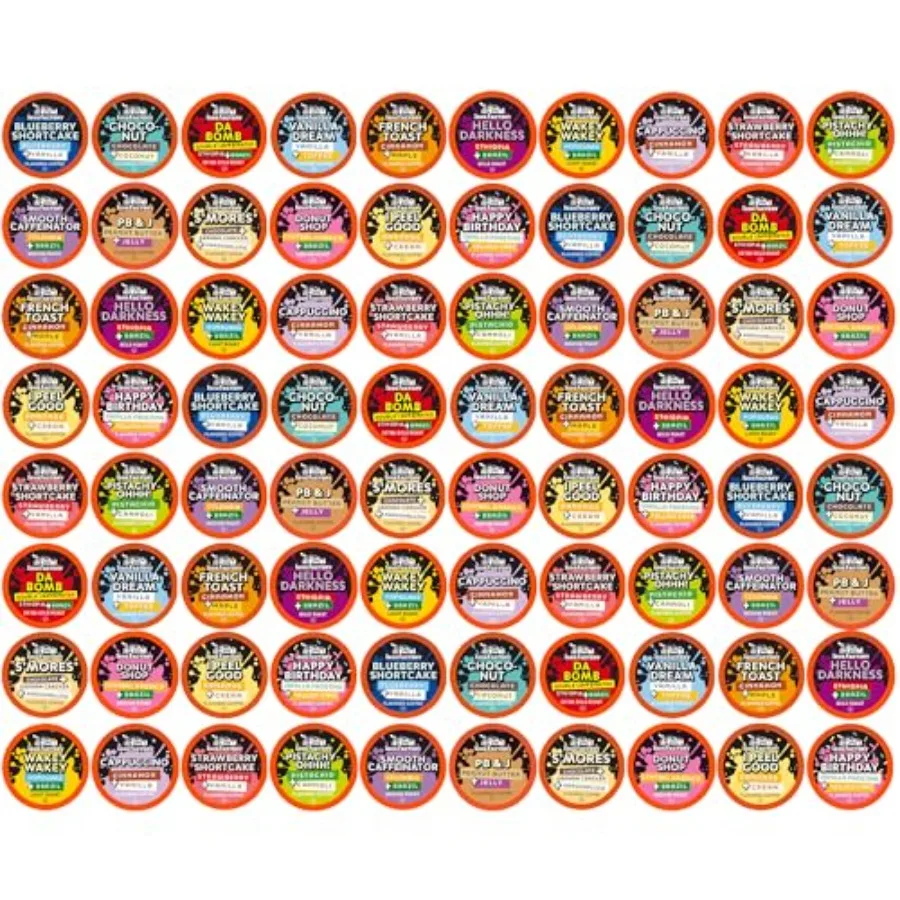 Java Factory Coffee Pods Compatible with K Cup Brewers Including 2.0, Assorted Variety Pack
Java Factory Coffee Pods Compatible with K Cup Brewers Including 2.0, Assorted Variety Pack