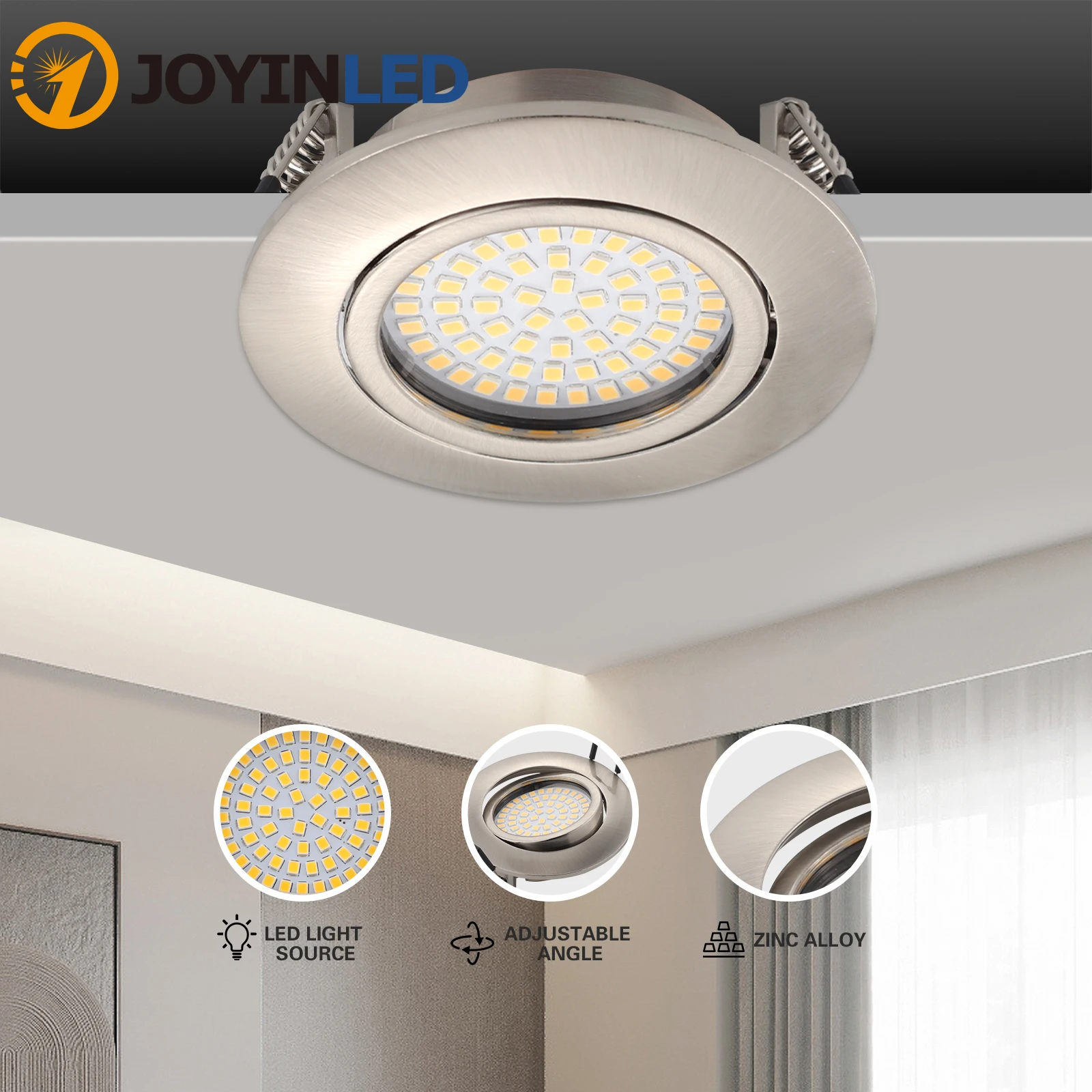 Living Room Bedroom Dining Room Spot Light Led Downlight Light Ceiling Spot 5W AC220V Recessed LED Down Light Spotlight
Living Room Bedroom Dining Room Spot Light Led Downlight Light Ceiling Spot 5W AC220V Recessed LED Down Light Spotlight