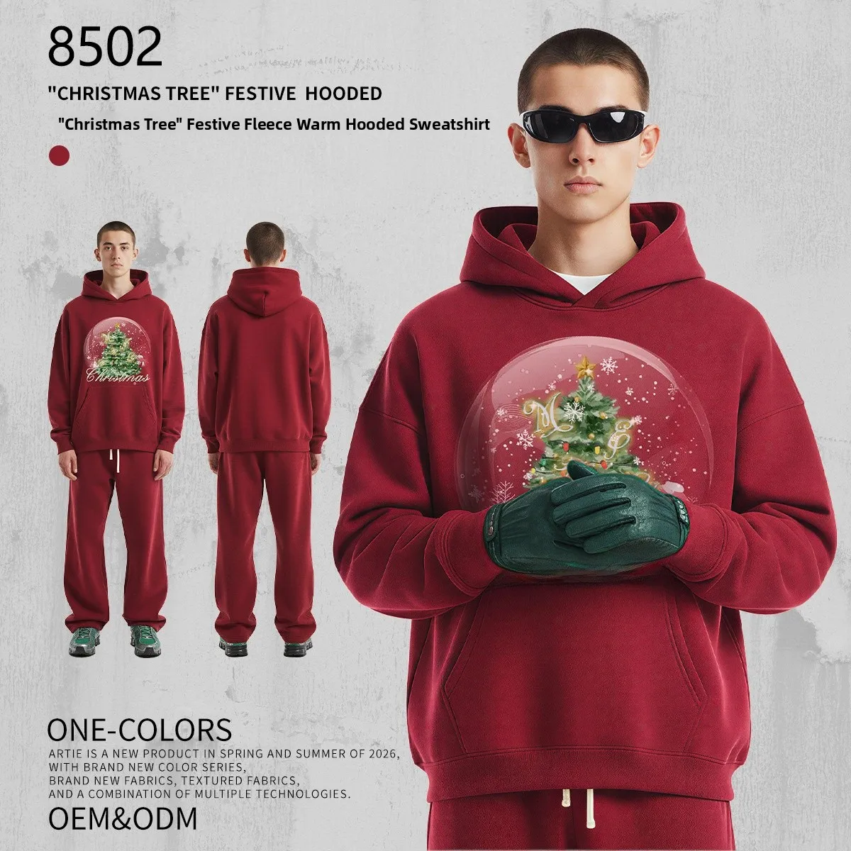 Red Thiened Fce Hooded Sweatirt Cisas Tree Print Casual Comfortable Men's Pullover Hoodie Autumn Winter New Arrival
Red Thiened Fce Hooded Sweatirt Cisas Tree Print Casual Comfortable Men's Pullover Hoodie Autumn Winter New Arrival