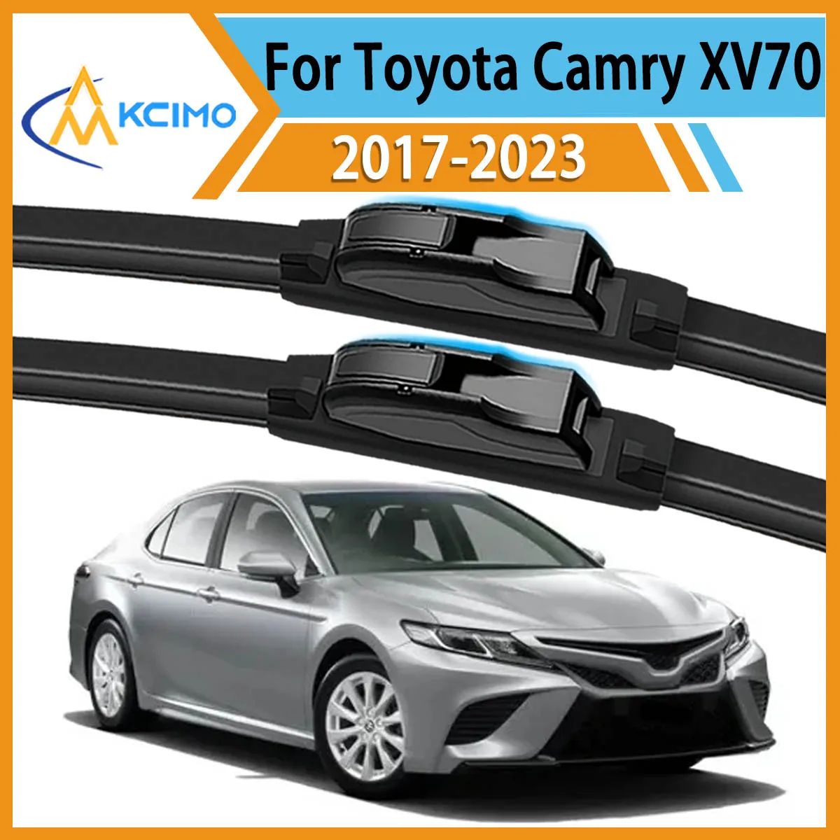 Replacement Wiper Blades Set for Toyota Camry XV70 70 2017 - 2023 High Flexibility Strong Structure
Replacement Wiper Blades Set for Toyota Camry XV70 70 2017 - 2023 High Flexibility Strong Structure