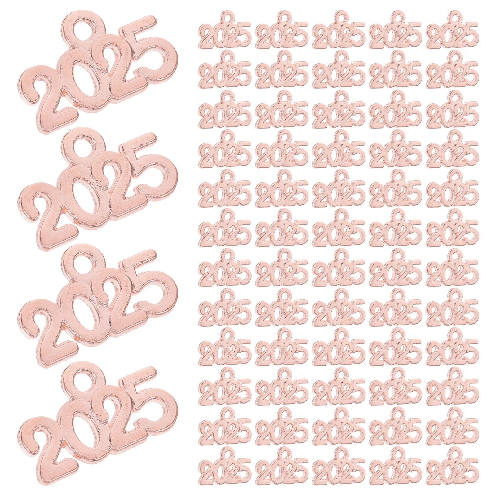 100Pcs Graduation 2025 Alloy Key Ring Charms Pendant DIY Jewelry Making Supplies Number Charms Bracelet Keychain Accessories
100Pcs Graduation 2025 Alloy Key Ring Charms Pendant DIY Jewelry Making Supplies Number Charms Bracelet Keychain Accessories