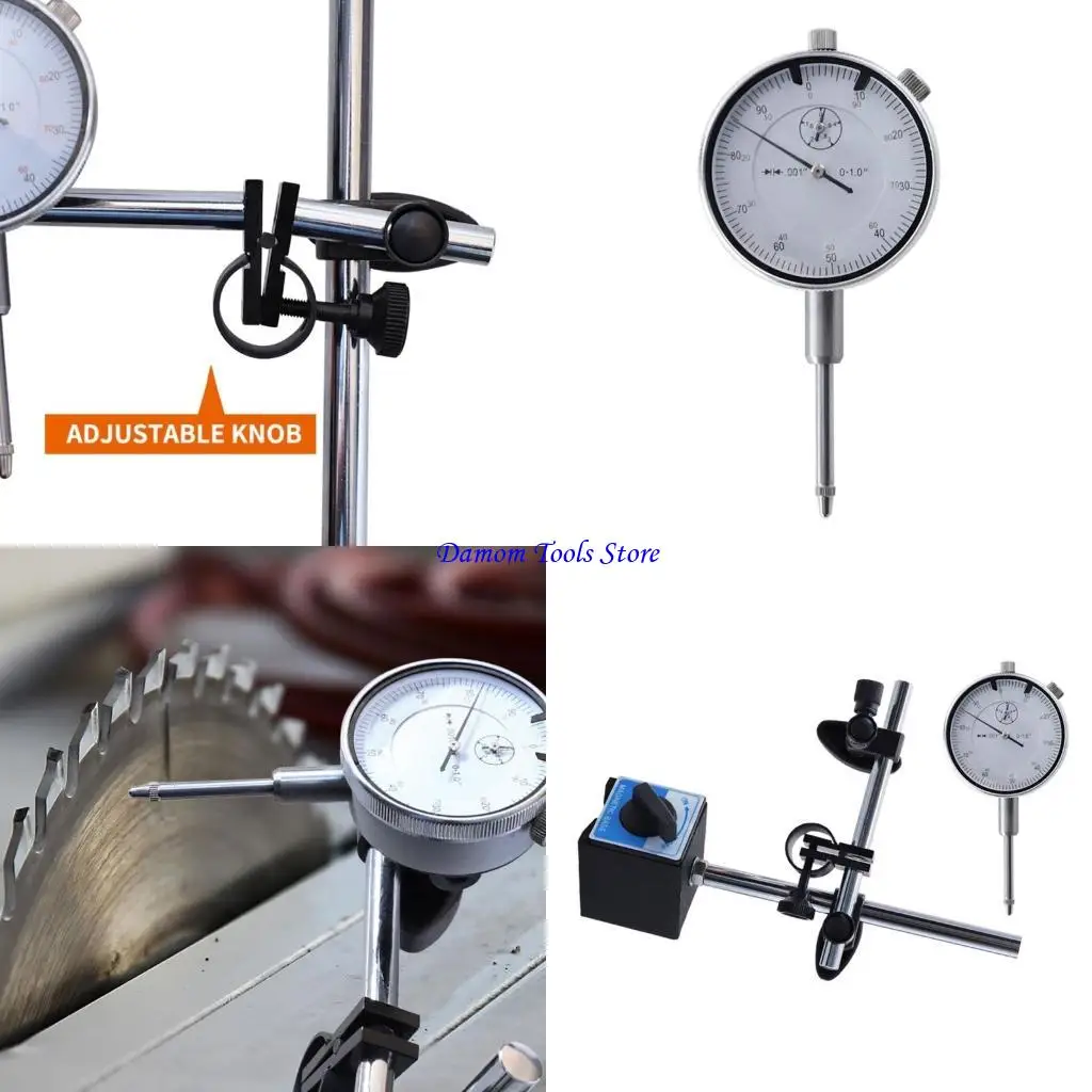 57BE Secure Dials Gauge Stability Metalworking Measure Easy Position Lock
57BE Secure Dials Gauge Stability Metalworking Measure Easy Position Lock
