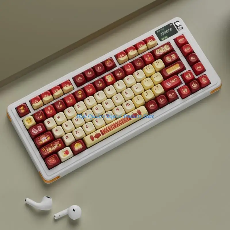 U2JE Colorfast Sublimation Printed Keycaps Chinese New Year Theme for Keyboards
U2JE Colorfast Sublimation Printed Keycaps Chinese New Year Theme for Keyboards