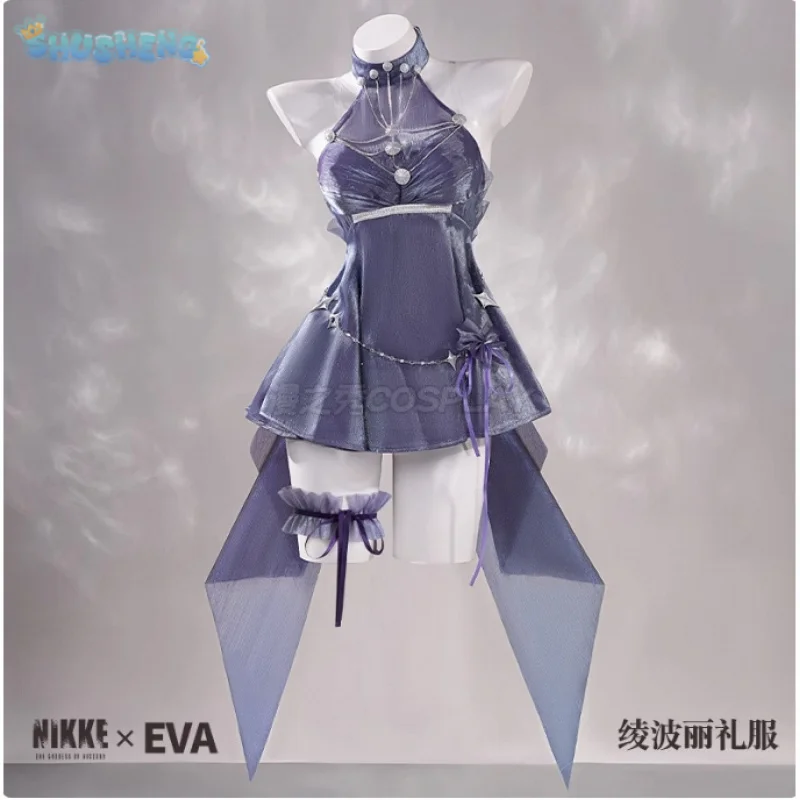Ayanami Rei NIKKE:The Goddess of Victory EVA Cosplay Costume Halloween Purple Sexy Dress Prop Wig Accessory Woman uniform Set
Ayanami Rei NIKKE:The Goddess of Victory EVA Cosplay Costume Halloween Purple Sexy Dress Prop Wig Accessory Woman uniform Set