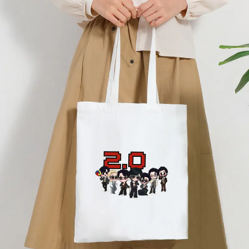 Arirang 2.0 World Tour 2026 Kpop Fan Gift Foldable Tote Bag Large Capacity Handbag Multi Functional Shopping White Canvas Bags
Arirang 2.0 World Tour 2026 Kpop Fan Gift Foldable Tote Bag Large Capacity Handbag Multi Functional Shopping White Canvas Bags