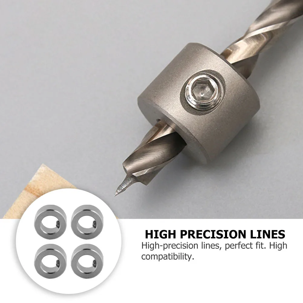 10Pcs Screw Lock Collar Stainless Steel for 3D Printer Lightweight Small Size Easy Installation High Hardness No Bending
10Pcs Screw Lock Collar Stainless Steel for 3D Printer Lightweight Small Size Easy Installation High Hardness No Bending