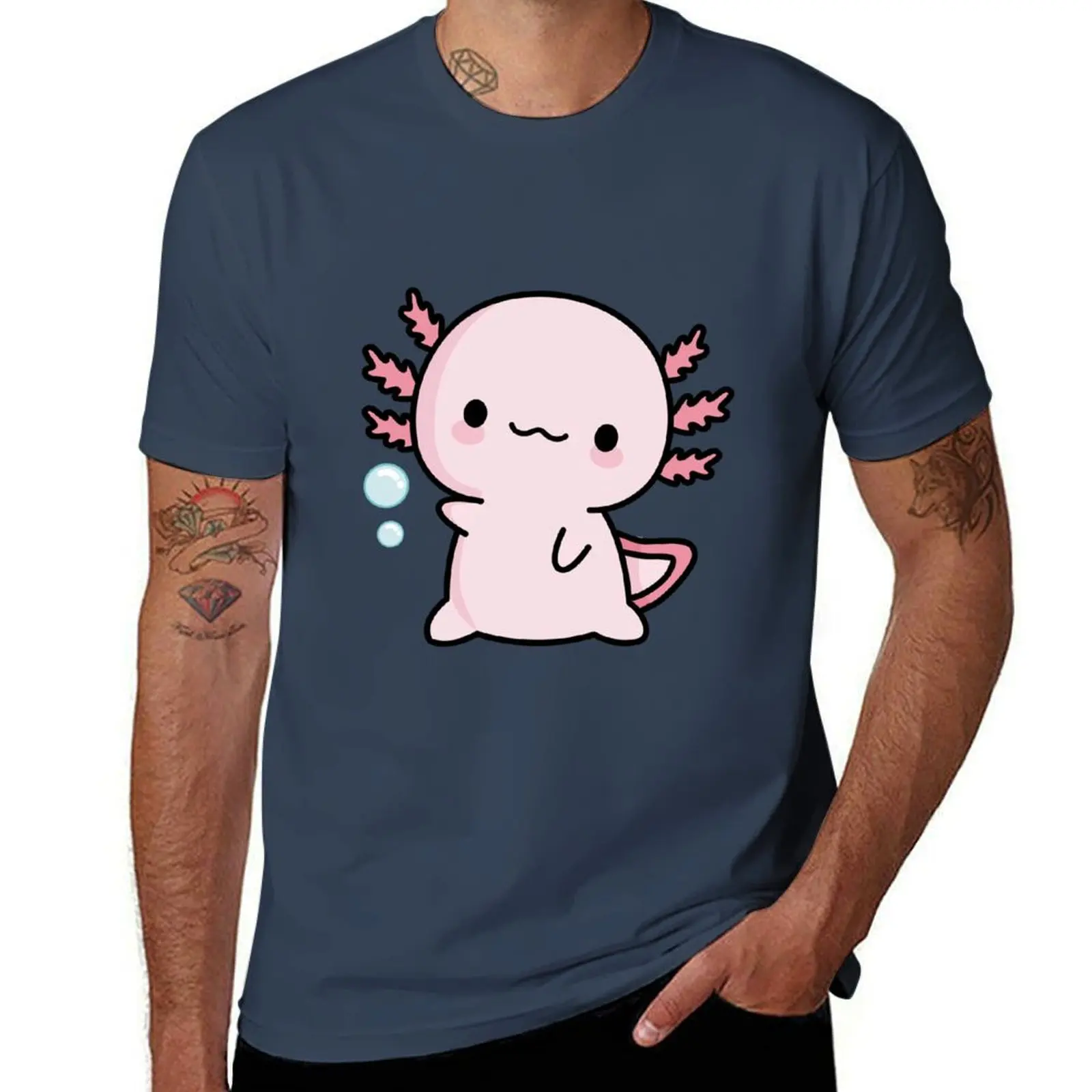 Cute Axolotl Salute T-Shirt Plus Size Simple Casual Top
Cute Axolotl Salute T-Shirt Plus Size Simple Casual Top