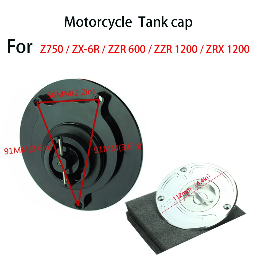 Motocycle Accessories Gasoline Tank Cap For Kawasaki Z750 / ZX-6RZZR 600 ZZR 1200 ZRX Modify Decoration
Motocycle Accessories Gasoline Tank Cap For Kawasaki Z750 / ZX-6RZZR 600 ZZR 1200 ZRX Modify Decoration