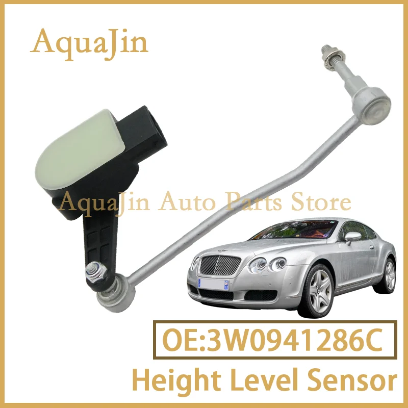 3W0941286C Front Right Air Suspension Height Level Sensor For Bentley Continental GT 3W0 2004~2010 2003 2005 2006 2007 2008 2009
3W0941286C Front Right Air Suspension Height Level Sensor For Bentley Continental GT 3W0 2004~2010 2003 2005 2006 2007 2008 2009