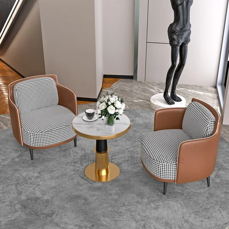 Luxury Single Small Leisure Living Room Sofa Chair Balcony Relax Hotel Chair Rest Meeting Guests Chaises De Salon Home Furniture
Luxury Single Small Leisure Living Room Sofa Chair Balcony Relax Hotel Chair Rest Meeting Guests Chaises De Salon Home Furniture