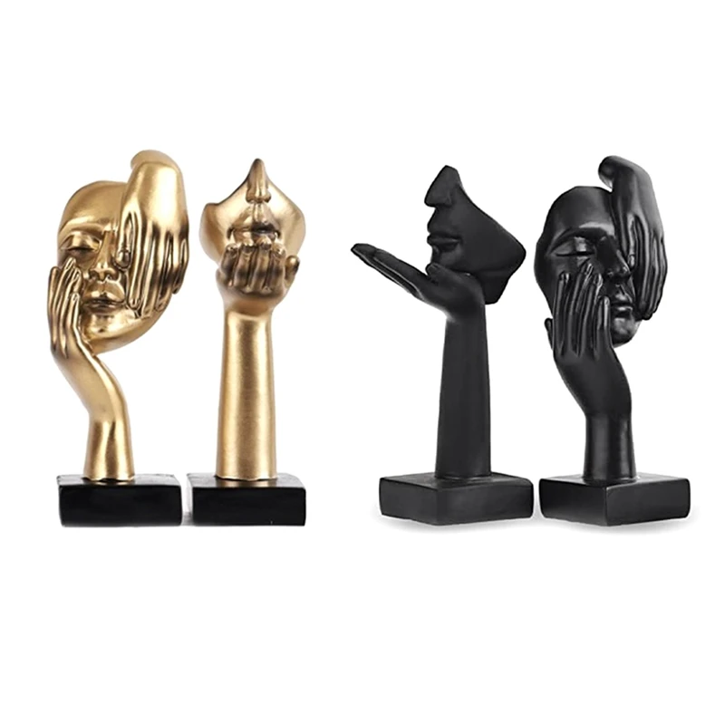 2 PCS Statue, Abstract Art Sculpture Modern Decoration Desktop Decoration Christmas New Year Gift
2 PCS Statue, Abstract Art Sculpture Modern Decoration Desktop Decoration Christmas New Year Gift