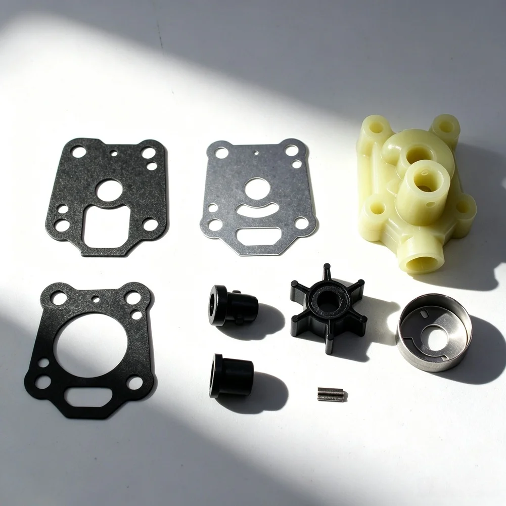 For Mercury 4HP 5HP Water Pump Kit As Shown Water Pump Repair Kit 2-cycle Engine Compatible High Durability Materials
For Mercury 4HP 5HP Water Pump Kit As Shown Water Pump Repair Kit 2-cycle Engine Compatible High Durability Materials