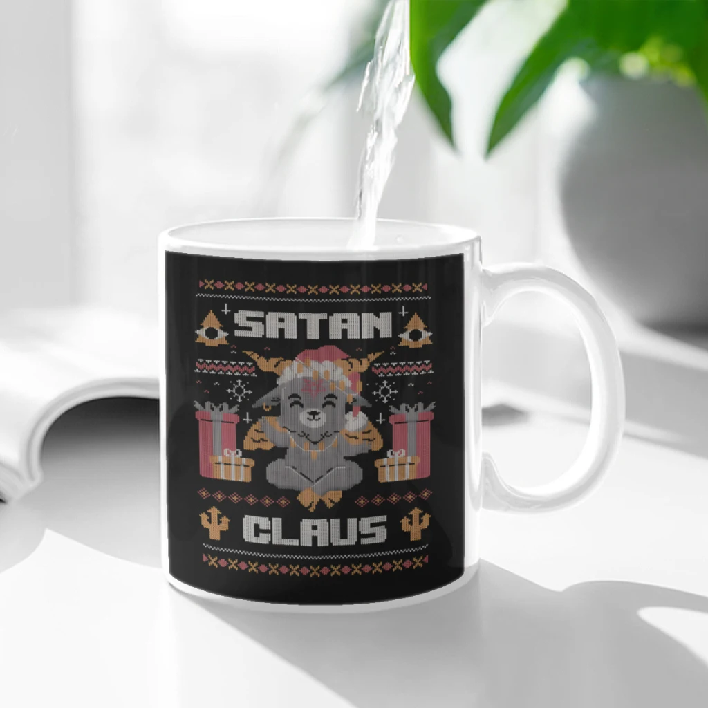 Satan Claus Funny Baphomet Ugly sweater Christmas Gift Ceramic Cup Coffee Oatmeal Breakfast Cup Creative Personality Mug
Satan Claus Funny Baphomet Ugly sweater Christmas Gift Ceramic Cup Coffee Oatmeal Breakfast Cup Creative Personality Mug