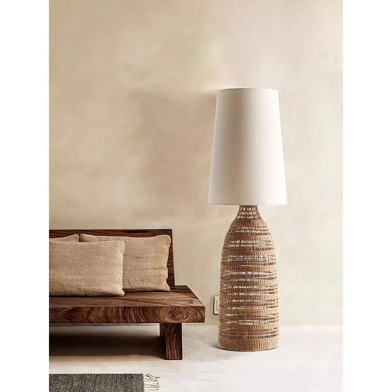 Floor lamp living room next to sofa bedroom study hotel homestay high-end fabric weaving lamps
Floor lamp living room next to sofa bedroom study hotel homestay high-end fabric weaving lamps